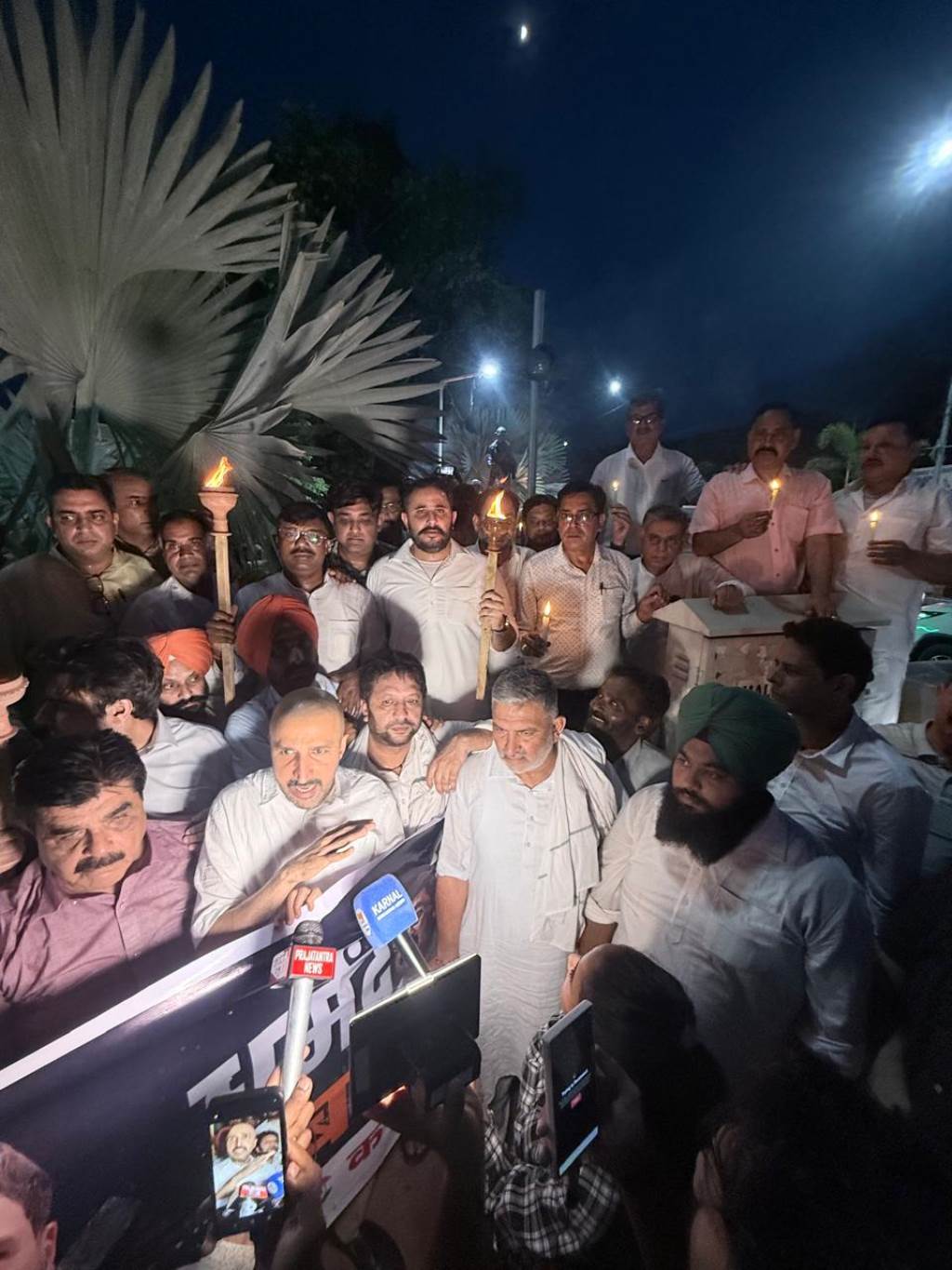 Lathis rained down on hands that hold the pen democracy put to shame